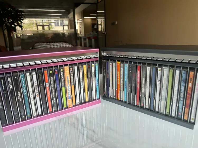CD-Aufbewahrungsregale aus Aluminiumlegierung