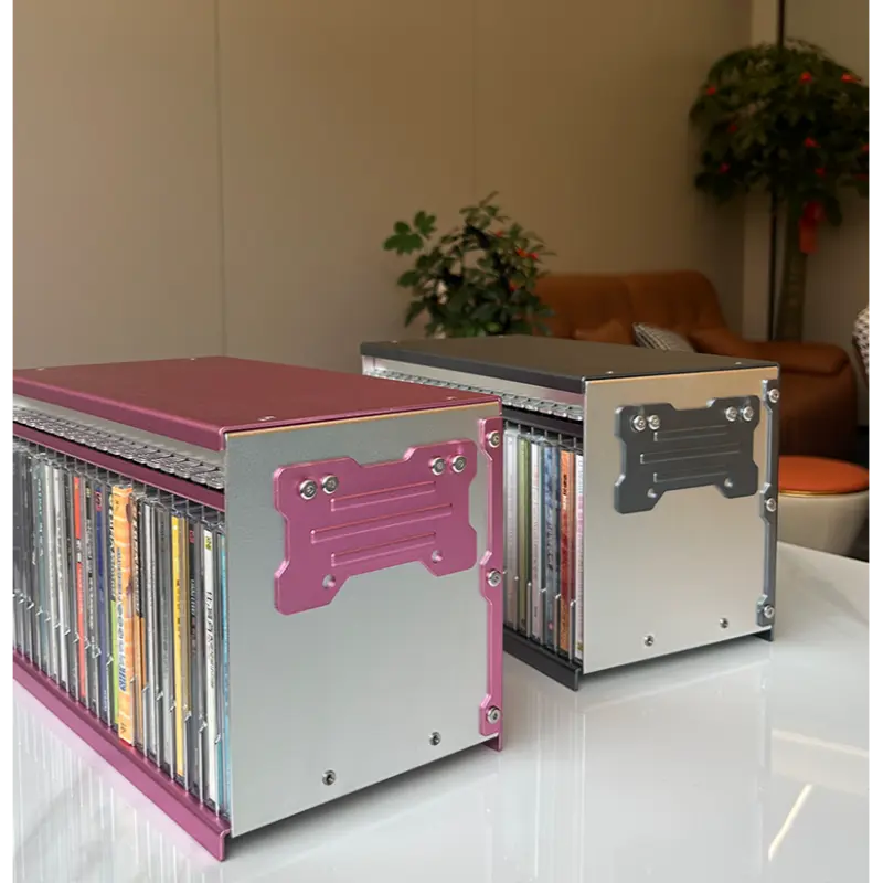CD-Aufbewahrungsbox aus Metall