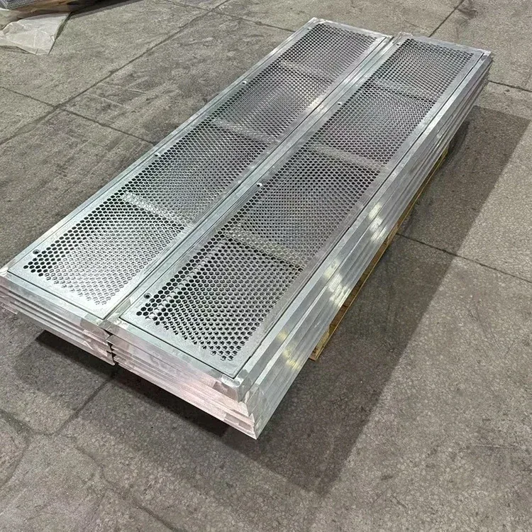 Perforierte Metallrahmenplatte